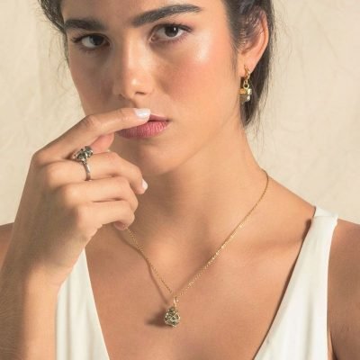 Collar Pirita- Amuleto