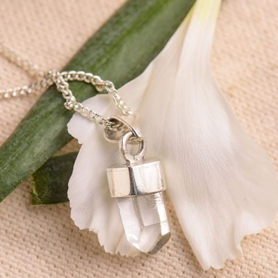 Collar cuarzo - Conexión natural