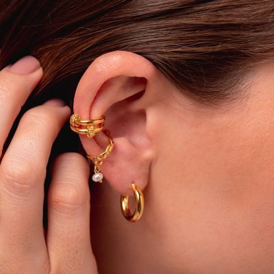 Earcuff Love- Perla