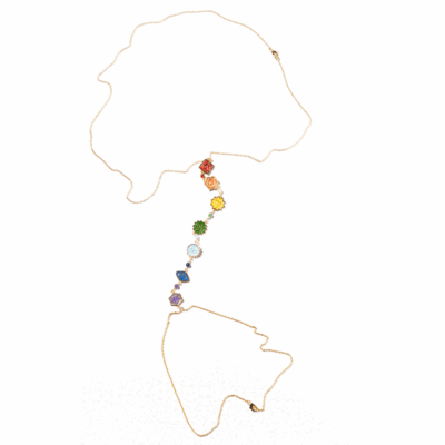Collar de chakras
