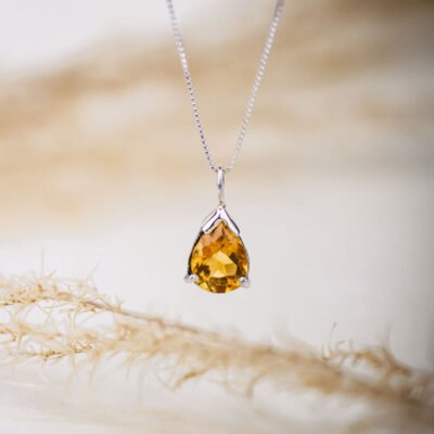 Collar Fortaleza- Citrino