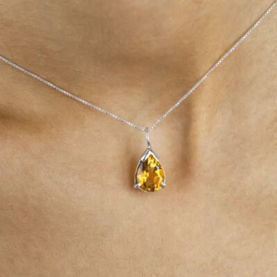 Collar Fortaleza- Citrino