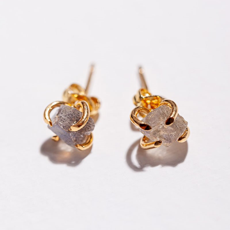 Aretes Lola ~ Labradorita - Imagen 3