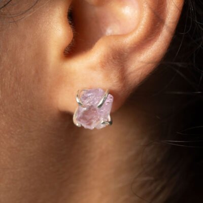 Aretes Kunzita