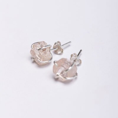 Aretes Topacio Rosa
