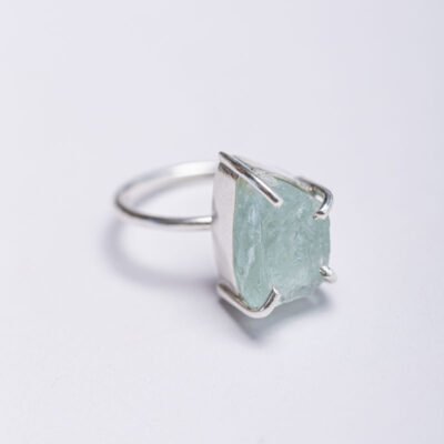 Anillo Apah Aguamarina