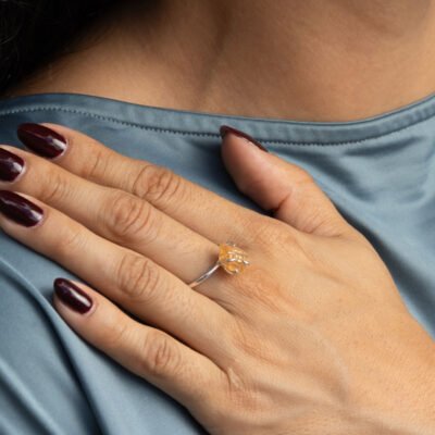 Anillo Surya Topacio Imperial